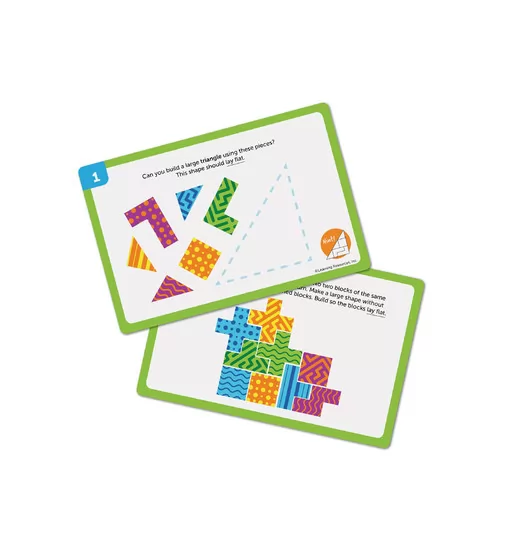 Навчальний ігровий набір Learning Resources - Кольорова геометрія - LER9306_4.jpg - № 4