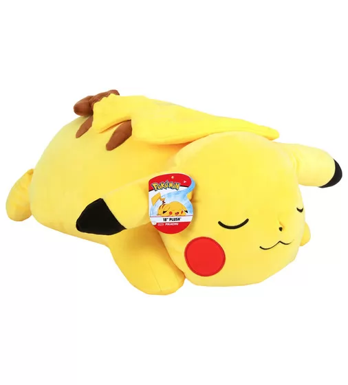 М'яка іграшка Pokemon - Пікачу, що спить (45,7cm) - PKW0074_1.jpg - № 1