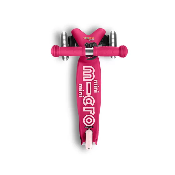 Самокат MICRO серии Mini 3in1 Deluxe Plus LED" – Розовый"