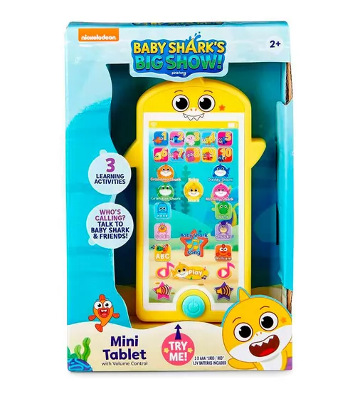 Интерактивная игрушка Baby Shark серии Big show - Мини-планшет - 61445_7.jpg - № 7