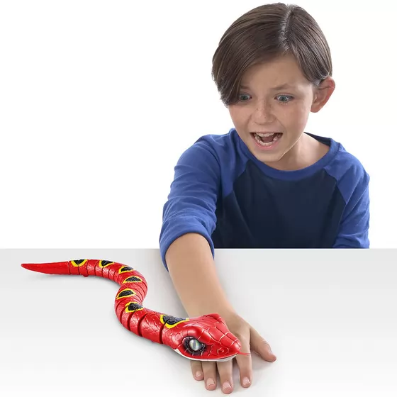Интерактивная игрушка Robo Alive - Красная змея