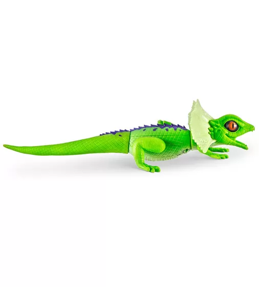 Интерактивная игрушка Robo Alive - Зеленая плащеносная ящерица - 7149-1_2.jpg - № 2