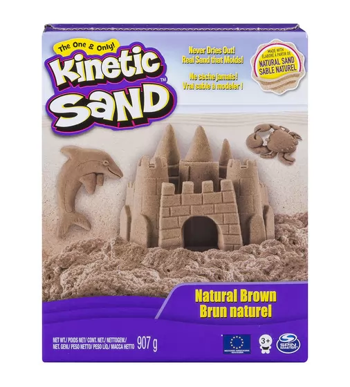 Пісок Для Дитячої Творчості Kinetic Sand Original (Натуральний Колір) - 71400_1.jpg - № 1