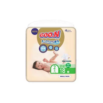 Підгузки Goo.N Premium Soft для дітей (розмір 2(S), 4-8 kg, 18 шт)