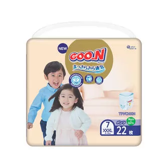 Трусики-підгузки Goo.N Premium Soft для дітей (розмір 7(3XL), 18-30 kg, 22 шт)