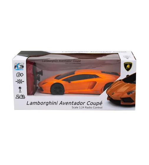 Автомобіль KS Drive на р/к - Lamborghini Aventador LP 700-4 (1:24, 2.4Ghz, оранжевий) - 124GLBO_9.jpg - № 9