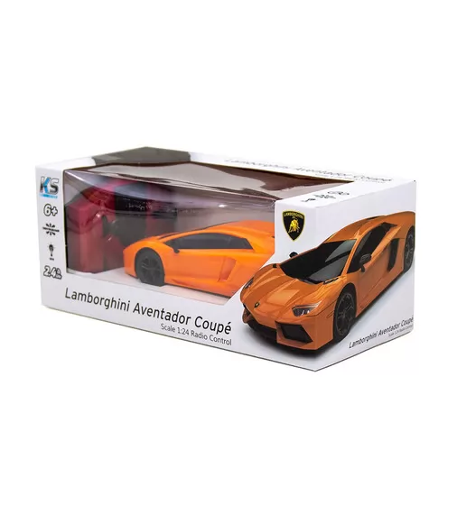 Автомобиль KS Drive на р/у - Lamborghini Aventador LP 700-4 (1:24, 2.4Ghz, оранжевый) - 124GLBO_8.jpg - № 8