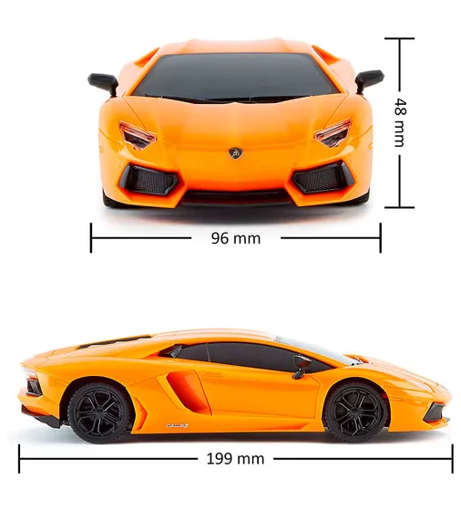 Автомобіль KS Drive на р/к - Lamborghini Aventador LP 700-4 (1:24, 2.4Ghz, оранжевий) - 124GLBO_5.jpg - № 5