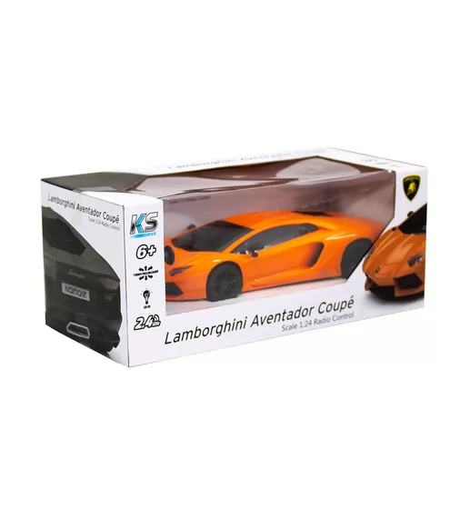 Автомобіль KS Drive на р/к - Lamborghini Aventador LP 700-4 (1:24, 2.4Ghz, оранжевий) - 124GLBO_10.jpg - № 10