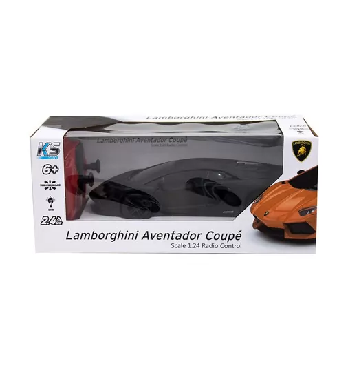 Автомобіль KS Drive на р/к - Lamborghini Aventador LP 700-4 (1:24, 2.4Ghz, чорний) - 124GLBB_9.jpg - № 9