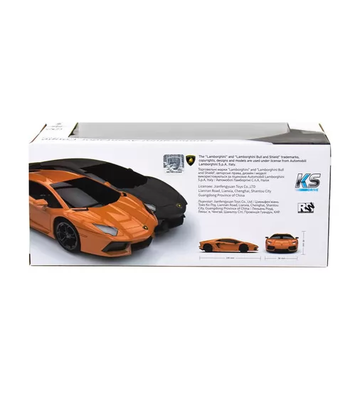 Автомобиль KS Drive на р/у - Lamborghini Aventador LP 700-4 (1:24, 2.4Ghz, черный) - 124GLBB_11.jpg - № 11