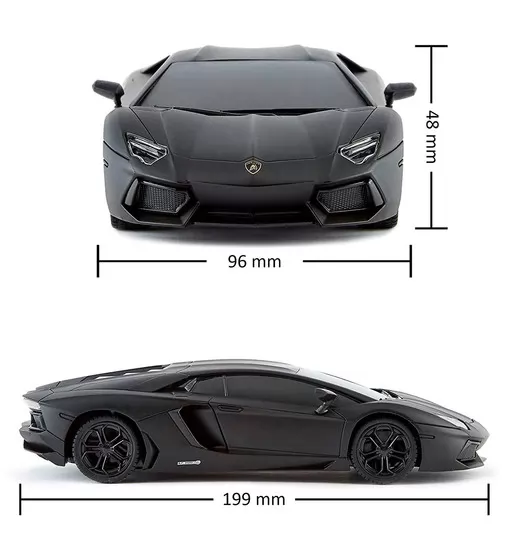 Автомобіль KS Drive на р/к - Lamborghini Aventador LP 700-4 (1:24, 2.4Ghz, чорний) - 124GLBB_5.jpg - № 5