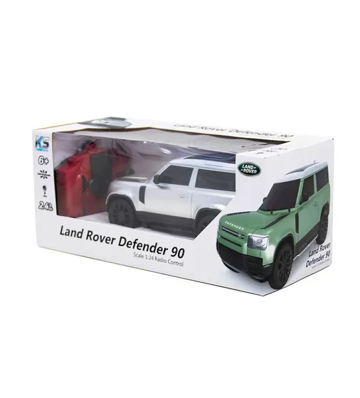 Автомобіль KS Drive на р/к - Land Rover New Defender (1:24, 2.4Ghz, сріблястий) - 124GDES_8.jpg - № 8