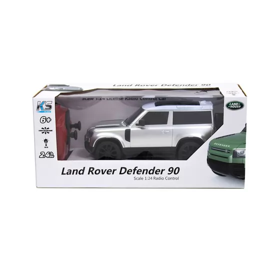 Автомобиль KS Drive на р/у - Land Rover New Defender (1:24, 2.4Ghz, серебристый)
