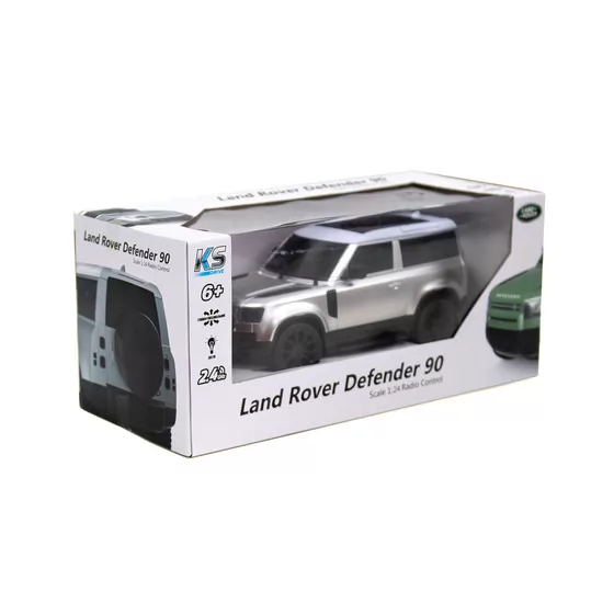 Автомобиль KS Drive на р/у - Land Rover New Defender (1:24, 2.4Ghz, серебристый)