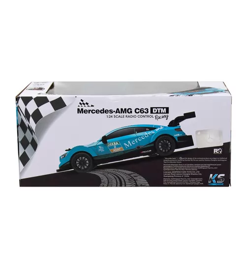 Автомобіль KS Drive на р/к - Mercedes AMG C63 DTM (1:24, 2.4Ghz, блакитний) - 124RMBL_12.jpg - № 12