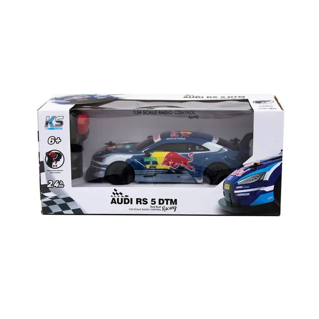 Автомобіль KS Drive на р/к - Audi RS 5 DTM Red Bull (1:24, 2.4Ghz, блакитний)