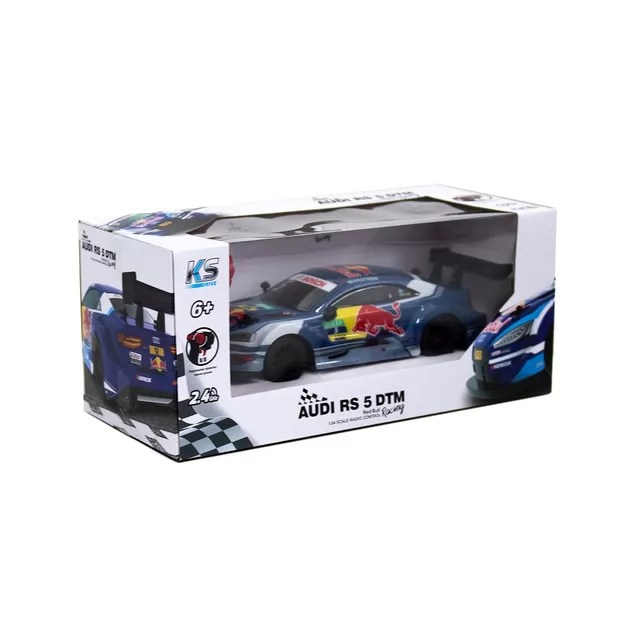 Автомобіль KS Drive на р/к - Audi RS 5 DTM Red Bull (1:24, 2.4Ghz, блакитний)