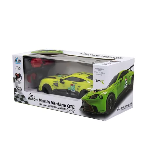 Автомобіль KS Drive на р/к - Aston Martin New Vantage GTE (1:24, 2.4Ghz, зелений) - 124RAMG_9.jpg - № 9
