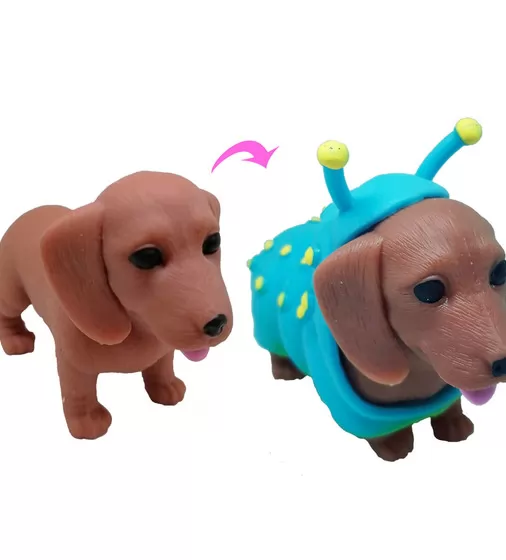 Стретч-игрушка Dress your Puppy S1 - Такса-гусеница - 0222-4_3.jpg - № 3
