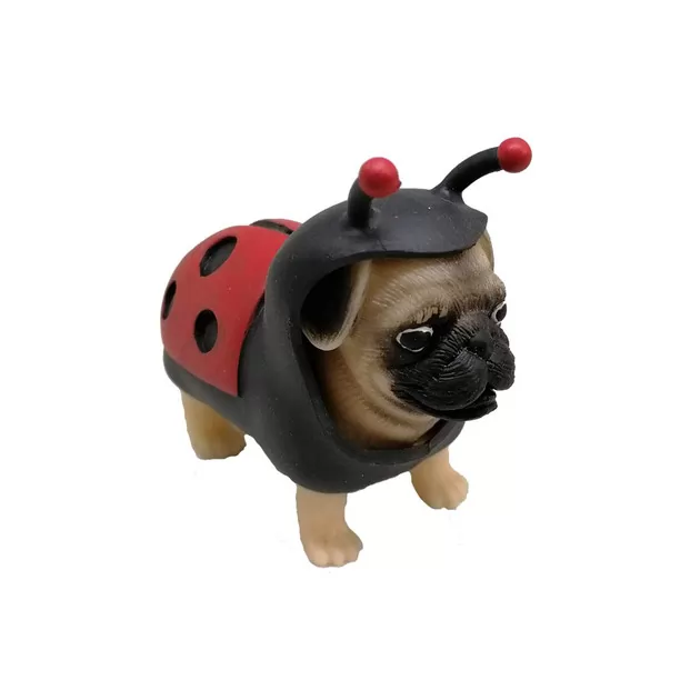 Стретч-іграшка Dress your Puppy S1 - Мопс-божа корівка