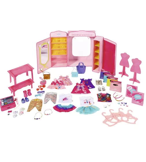 Интерактивный Игровой Набор Для Куклы Baby Born - Модный Бутик - 824757_1.jpg - № 1