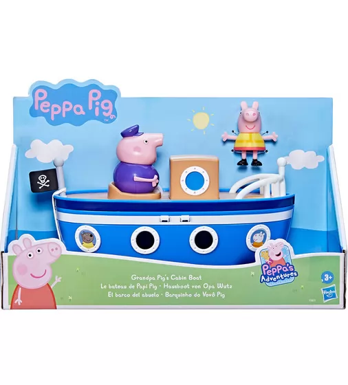 Ігровий набір Peppa - Пеппа с дідусем на кораблі - F3631_8.jpg - № 8