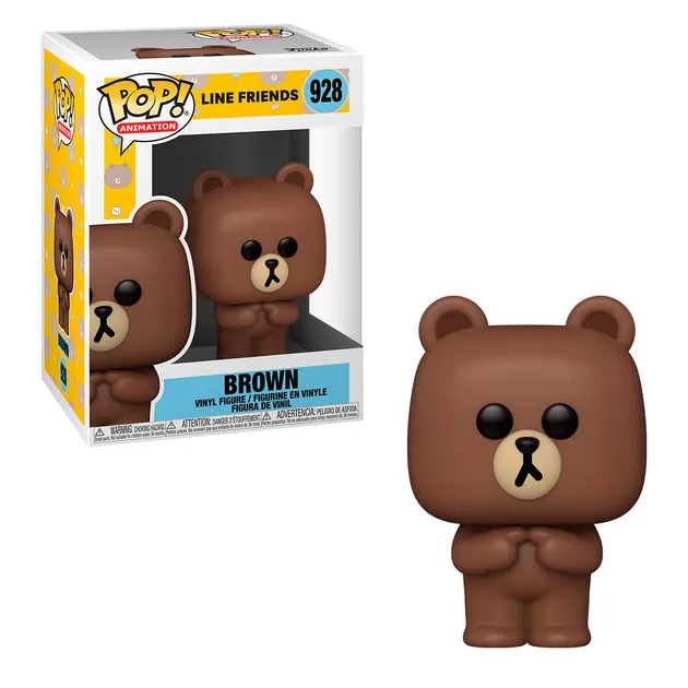 Ігрова фігурка Funko Pop! cерії Line Friends - Браун