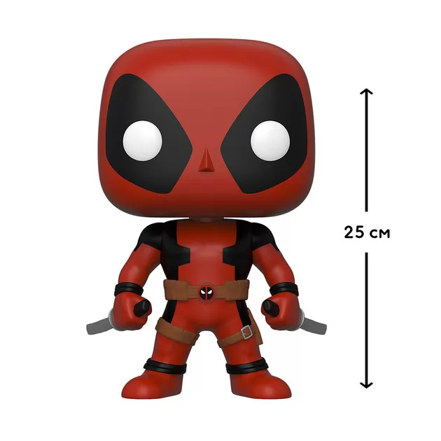 Ігрова фігурка Funko POP! серії Marvel - Ексклюзивний Дедпул з мечами (ексклюзив, 25 cm)