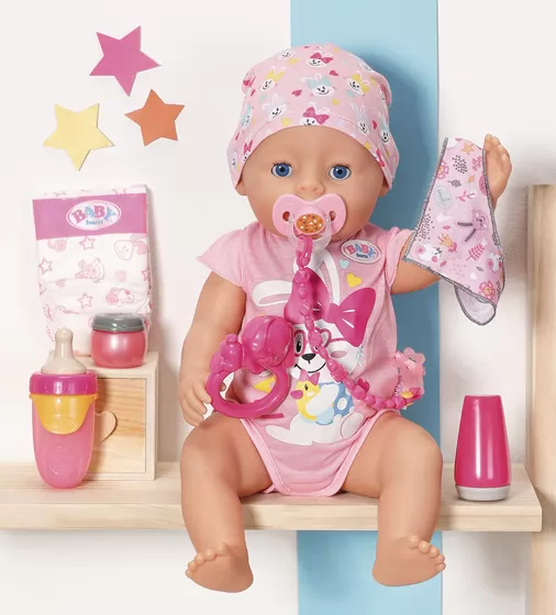 Набор аксессуаров для куклы Baby Born - Нежная забота с волшебной пустышкой - 832851_4.jpg - № 4