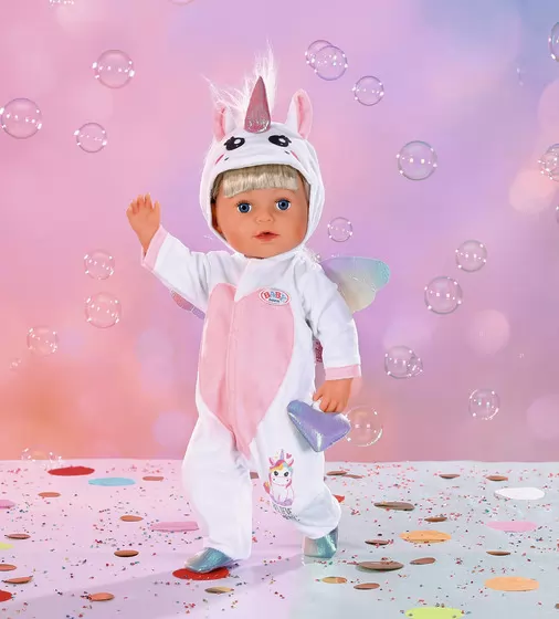 Одежда для куклы Baby Born - Комбинезончик Единорога - 832936_2.jpg - № 2