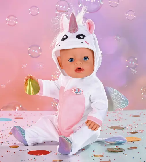 Одежда для куклы Baby Born - Комбинезончик Единорога - 832936_4.jpg - № 4