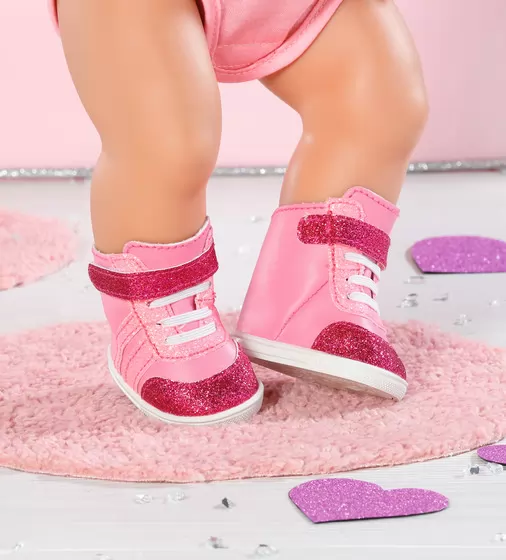 Обувь для куклы Baby Born - Розовые кеды - 833889_3.jpg - № 3
