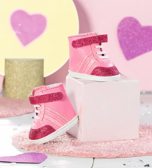 Обувь для куклы Baby Born - Розовые кеды - 833889_2.jpg - № 2