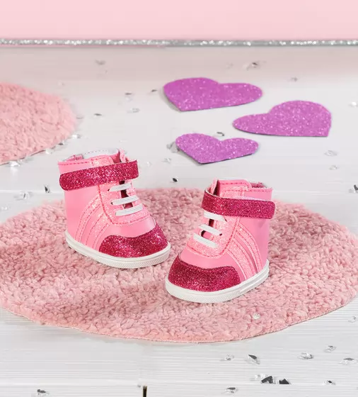 Обувь для куклы Baby Born - Розовые кеды - 833889_5.jpg - № 5
