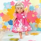 Одежда для куклы Baby Born - Платье с цветами - 832639_4.jpg - № 4