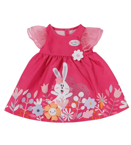 Одежда для куклы Baby Born - Платье с цветами - 832639_1.jpg - № 1