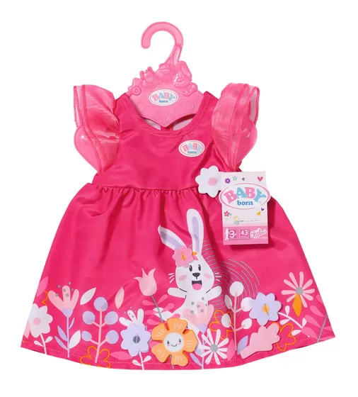 Одежда для куклы Baby Born - Платье с цветами - 832639_7.jpg - № 7