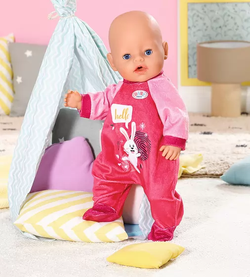 Одежда для куклы Baby Born - Розовый комбинезон - 832646_4.jpg - № 4