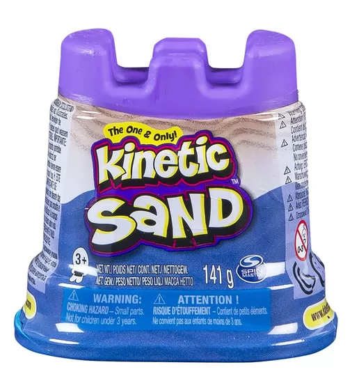 Пісок Для Дитячої Творчості Kinetic Sand Міні Фортеця (Блакитний) - 71419B_1.jpg - № 1