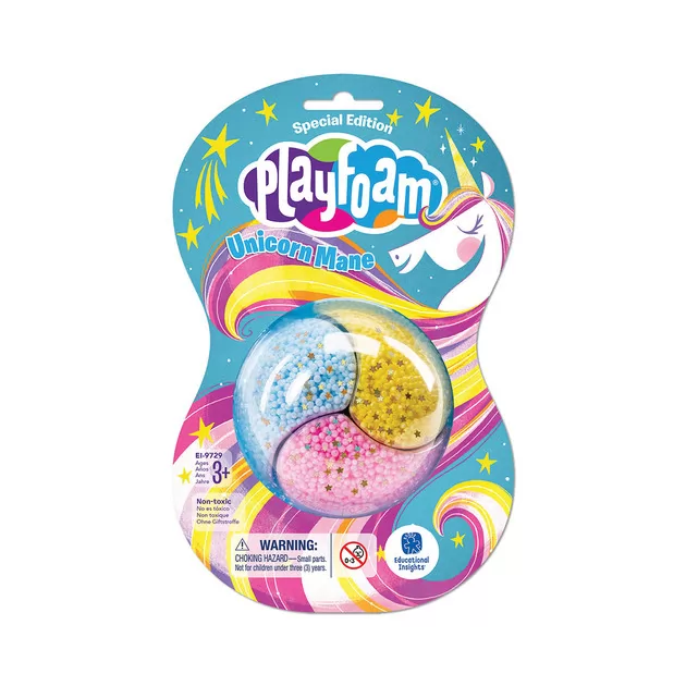 Набір кулькового пластиліну Educational Insights Playfoam&reg; - Грива єдинорога