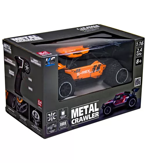 Автомобіль Metal Crawler з р/к – S-Rex (оранжевий, 1:16) - SL-230RHO_12.jpg - № 12