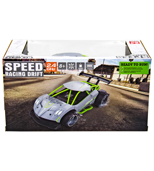 Автомобіль Speed racing drift з р/к – Aeolus (сірий) - SL-284RHG_13.jpg - № 13