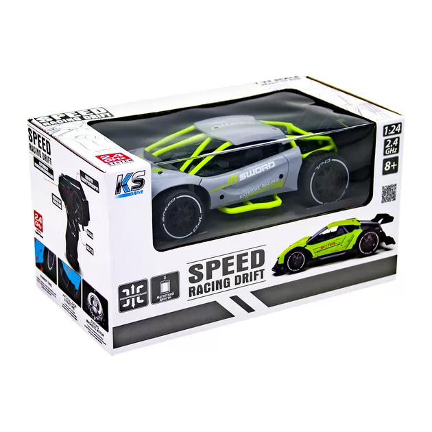 Автомобіль Speed racing driftr з р/к – Sword (сірий, 1:24)