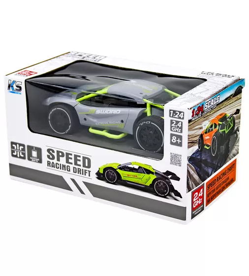 Автомобіль Speed racing driftr з р/к – Sword (сірий, 1:24) - SL-289RHG_10.jpg - № 10