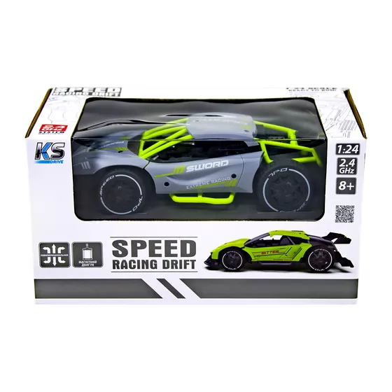 Автомобіль Speed racing driftr з р/к – Sword (сірий, 1:24)