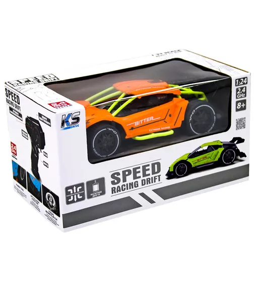Автомобиль Speed racing drift на р/у – Bitter (оранжевый, 1:24) - SL-291RHO_12.jpg - № 12