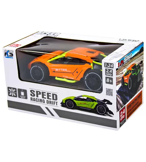 Автомобіль Speed racing drift з р/к – Bitter (оранжевий, 1:24) - SL-291RHO_10.jpg - № 10