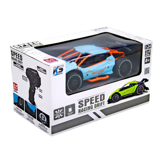 Автомобиль Speed racing driftr на р/у – Red Sing (голубой, 1:24)