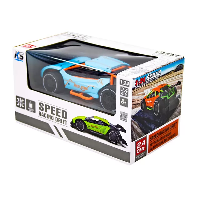 Автомобиль Speed racing driftr на р/у &ndash; Red Sing (голубой, 1:24)